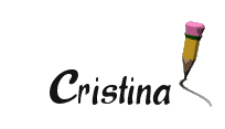 Nombre animado Cristina 10